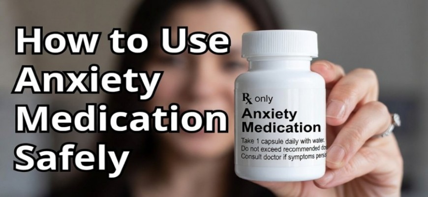 How to Use Anxiety Medication Safely - Onax Usage